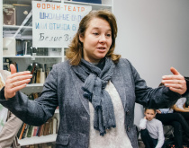 Спектакль форум-театра под названием «КТО КОГО», посвященной травле учителей