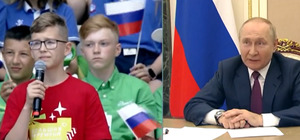 Путин посоветовал 13-летнему школьнику не превращаться в ботаника